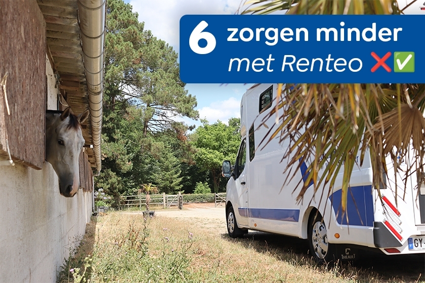 6 problemen die je vermijdt dankzij het huren van een pferdetransporter voor paarden via Renteo
